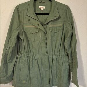Women's Utility Jacket in Olive